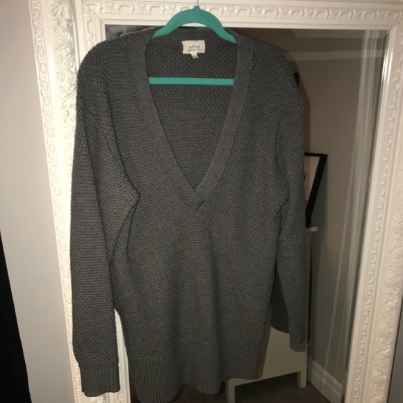 Wilfred long grey sweater - Picture 1 of 4